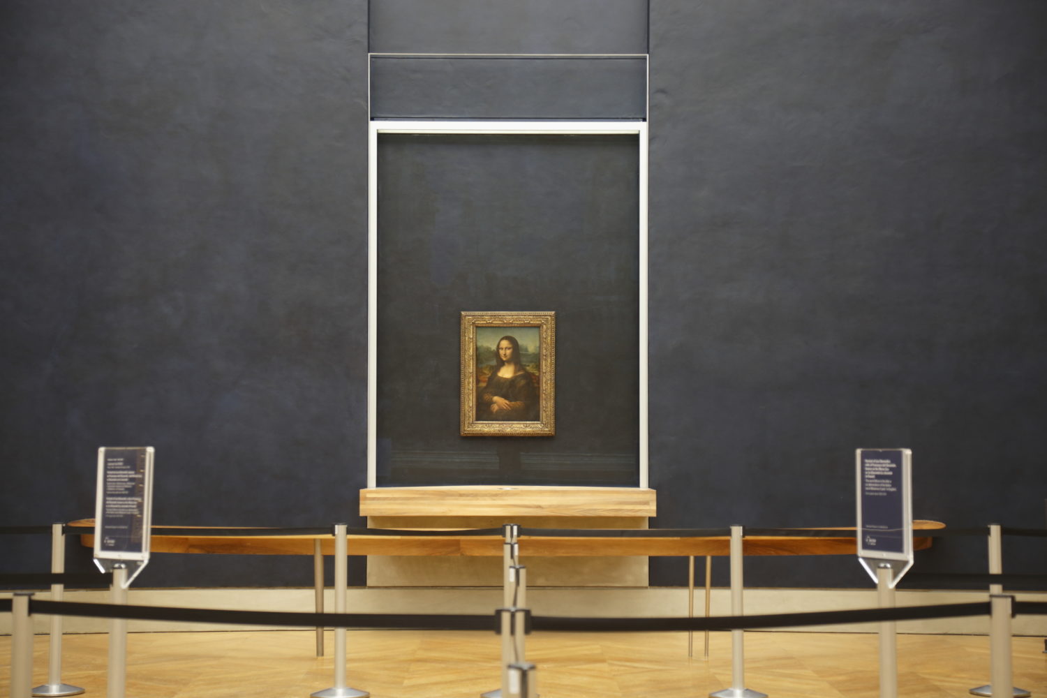 salle du Louvre Mona Lisa