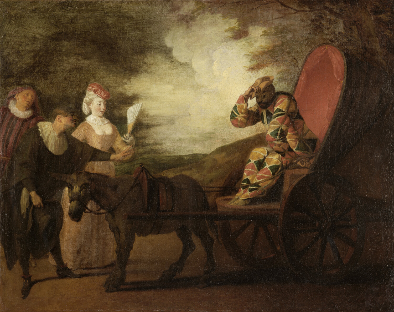 4. Antoine Watteau, Arlequin empereur de la lune © Musée d'arts de Nantes_photographie, Cécile Clos-jpg