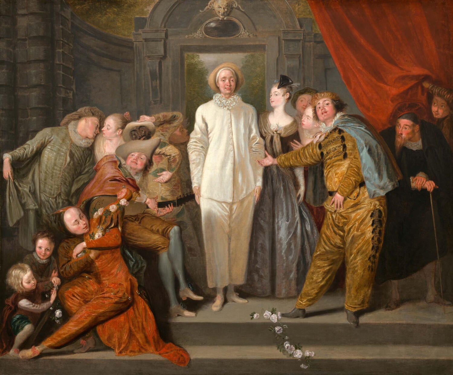 11. Antoine Watteau, Les comédiens italiens, Washington. CCO Courtesy National Gallery of Art-jpg