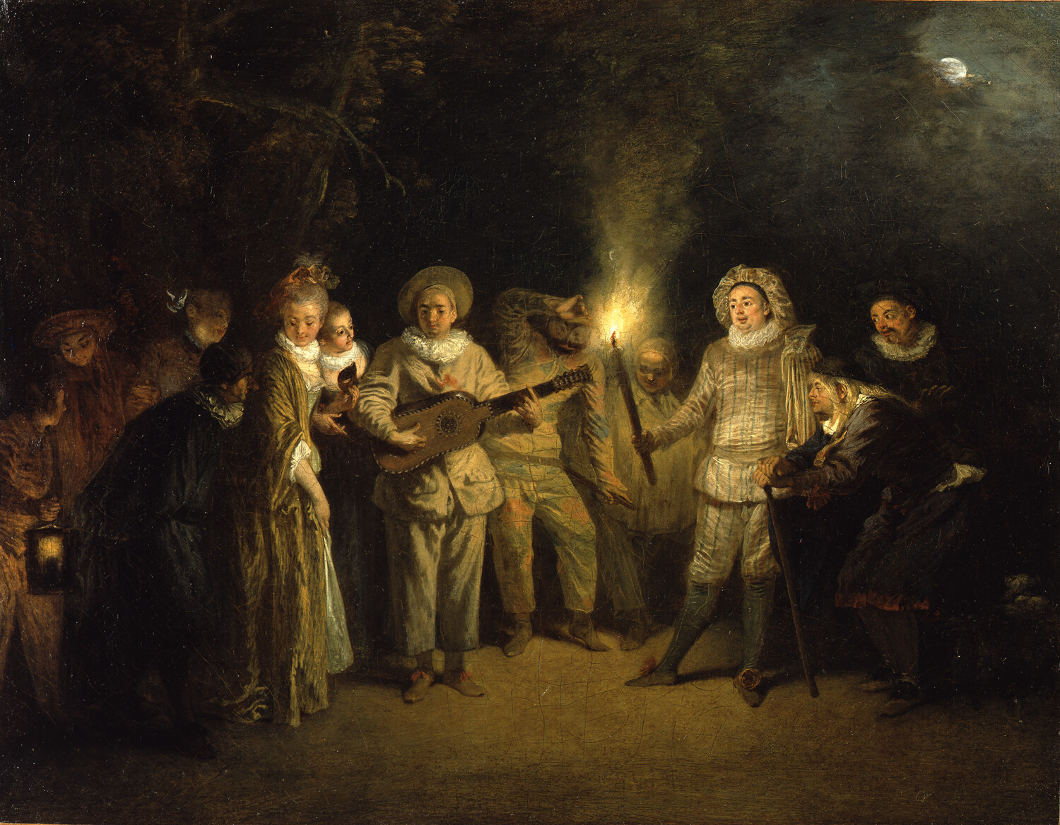 8. Antoine Watteau, L’Amour au théâtre italien © Staatliche Museen zu Berlin, Gemäldegalerie  Jörg P. Anders. Marque du Domaine Public 1.0 universel-jpg