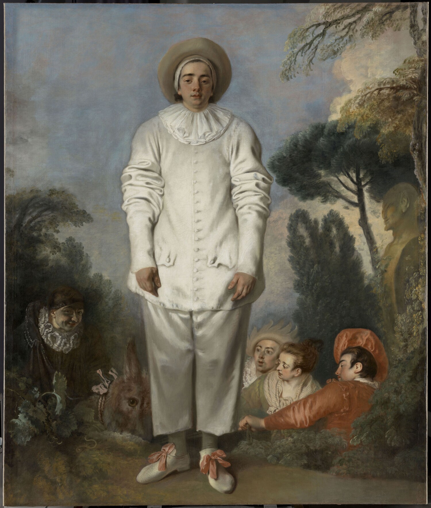 1. Watteau, Pierrot, dit le Gilles_APRES restauration © RMN - Grand Palais (Musée du Louvre)_Mathieu Rabeau-jpg