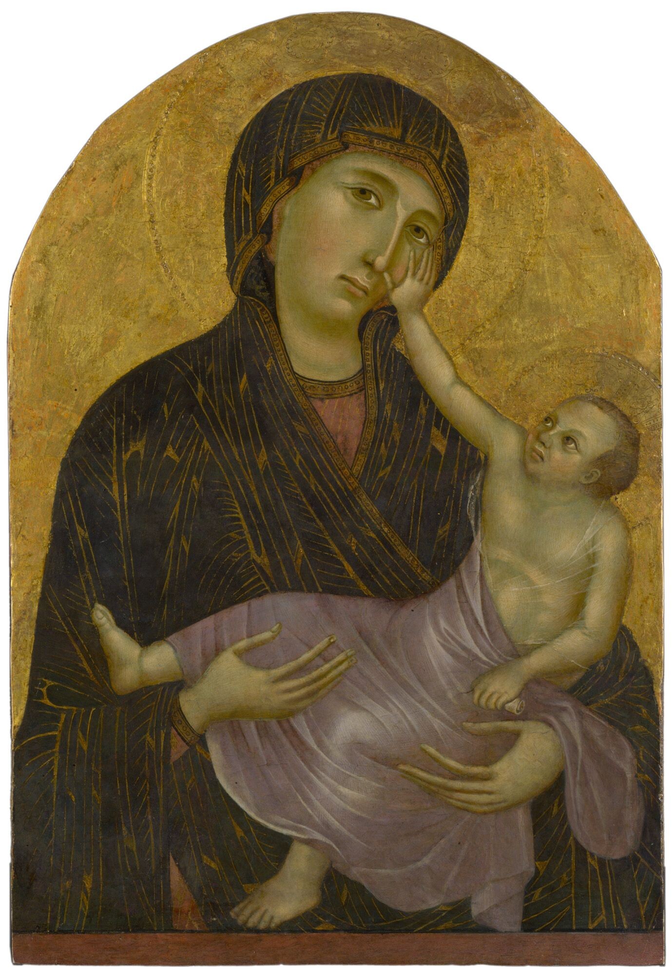 10. Atelier de Duccio, Madone de Castelfiorentino, Museo di Santa Verdiana. Ministero della Cultura, Opificio delle Pietre Dure, Archivio fotografico del restauro-jpg